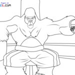 Raskrasil.com-New-Coloring-Pages-Gorilla-7