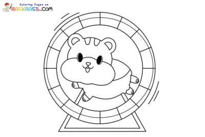 Hamster Coloring Pages