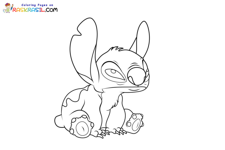 stitch imprimir 7 –  – Desenhos para Colorir