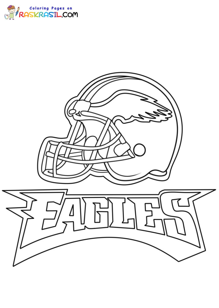 10 Exciting Eagles Football Coloring Pages to Color