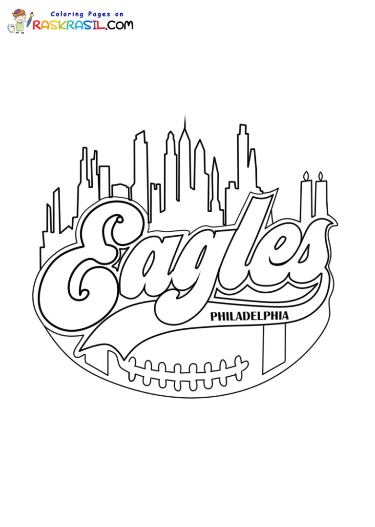 Philadelphia Eagles Coloring Pages
