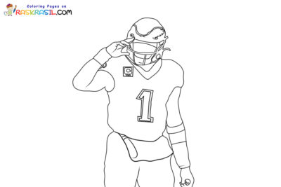 Philadelphia Eagles Coloring Pages