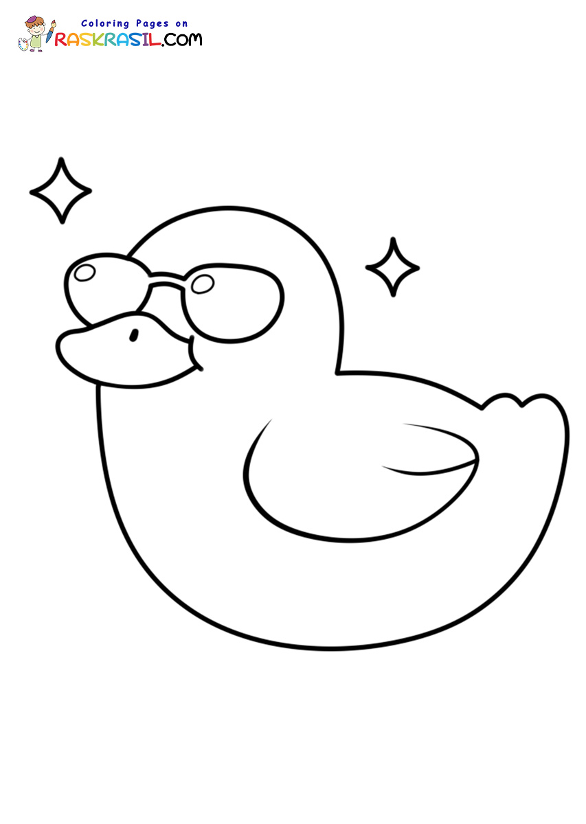 Raskrasil.com-Rubber-Duck-New-Coloring-Pages-2