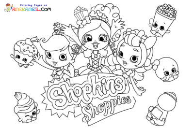 Shopkins Coloring Pages