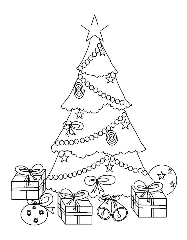 Trees Coloring Pages