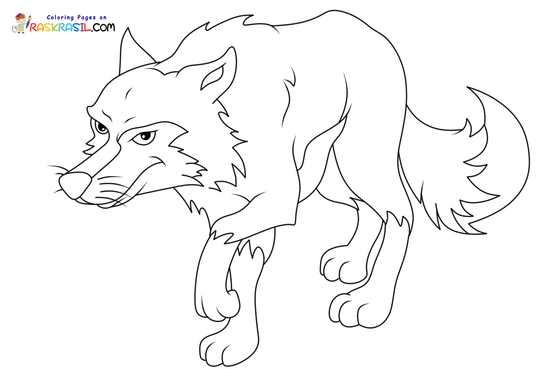 Raskrail.com-Wolf-New-Coloring-Pages-9