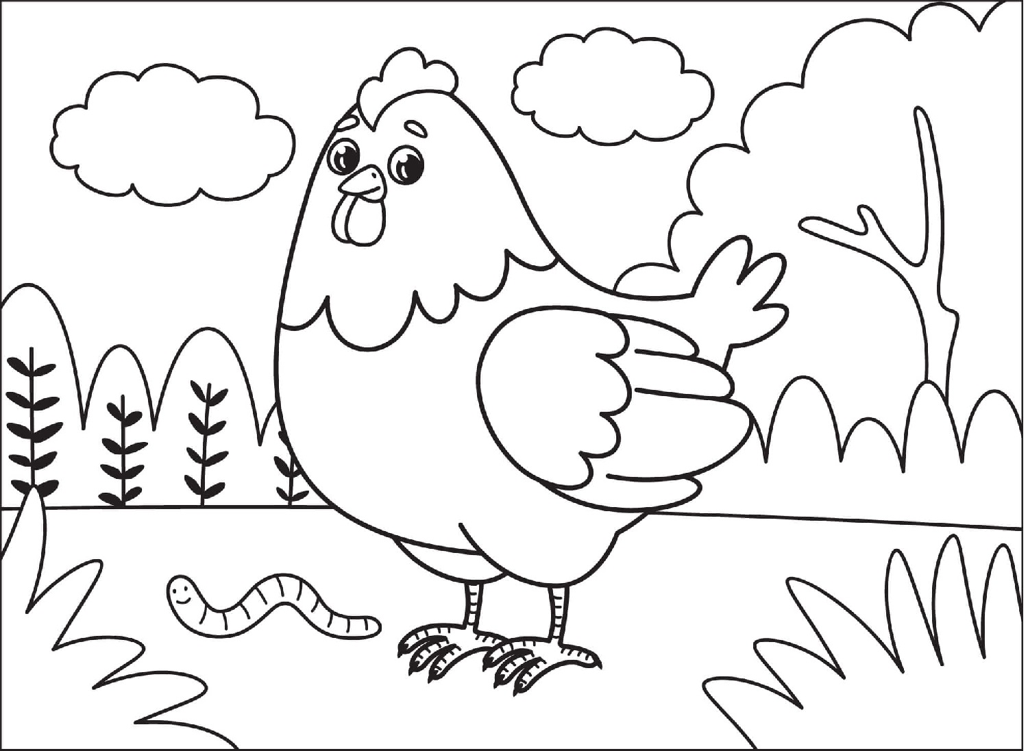 Raskrasil.com-Chicken-Coloring-Pages-11