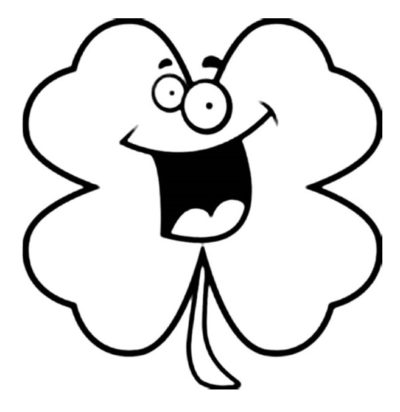 Clover Coloring Pages