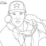 Raskrasil.com-Coloring-Pages-Cricket-Game-Wasim-Akram