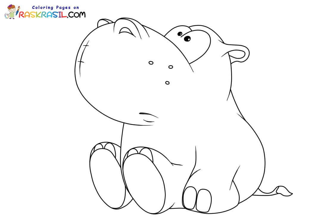 Raskrasil.com-Coloring-Pages-Cute-Hippo
