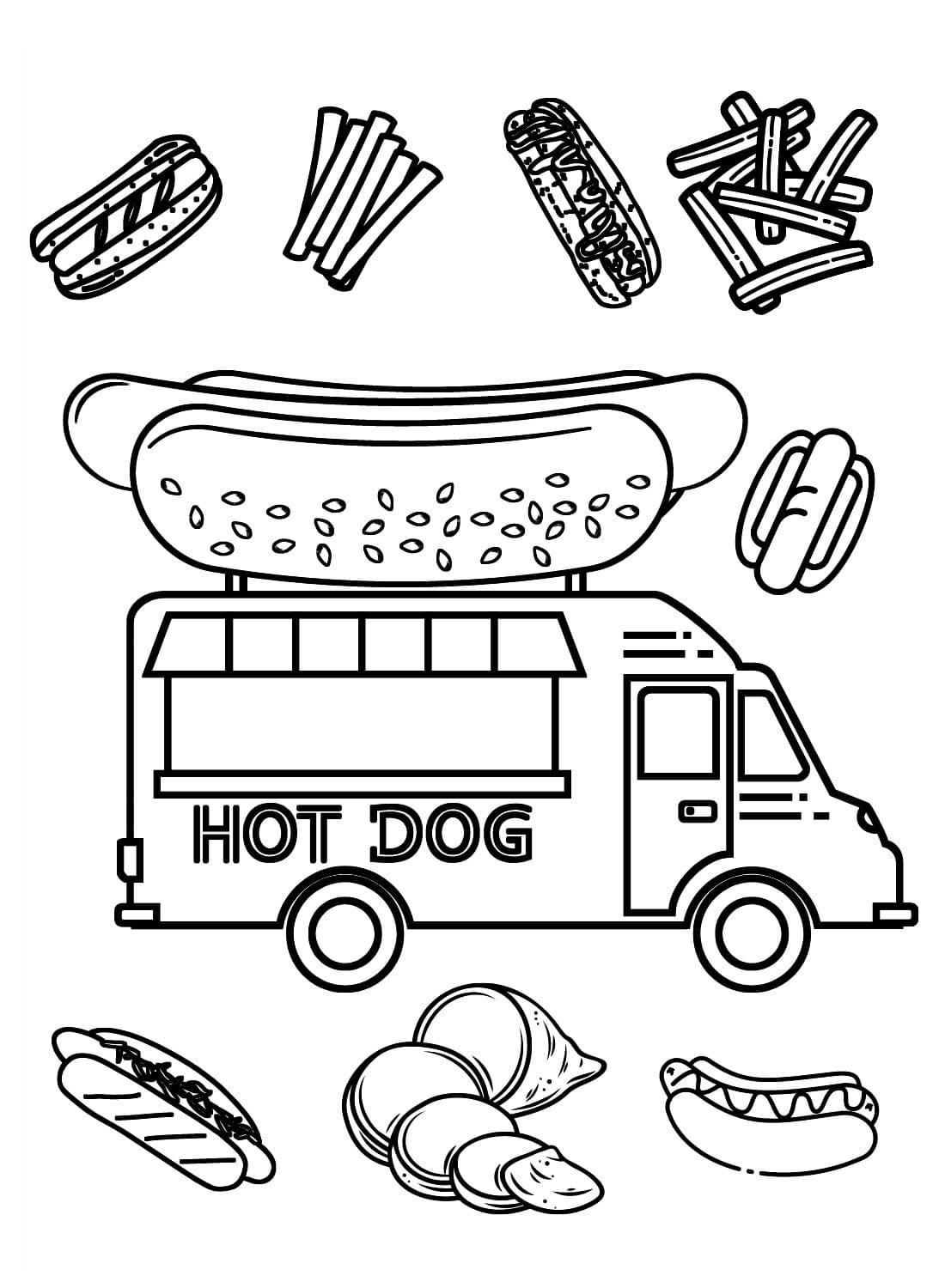 Raskrasil.com-Hot-Dog-Coloring-Pages-7