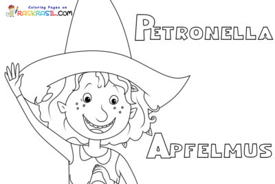 Ausmalbilder Petronella Apfelmus | Malvorlagen zum Ausdrucken