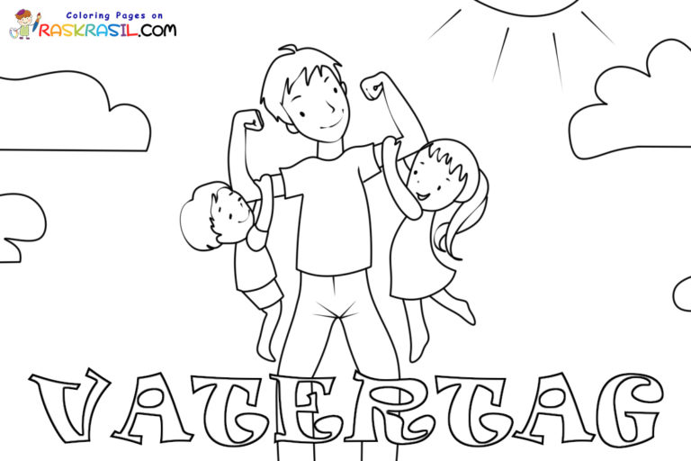 ausmalbilder vatertag