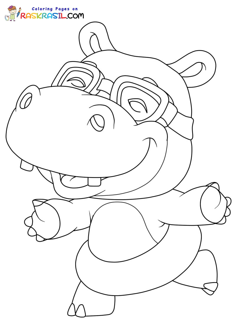Raskrasil.com-New-Coloring-Pages-Hippo-2