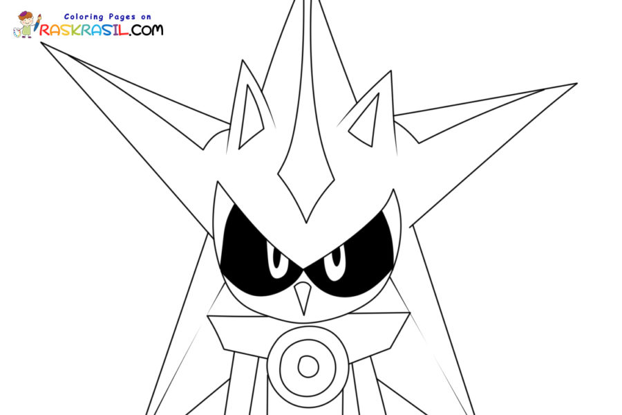Desenhos de Metal Sonic para Colorir