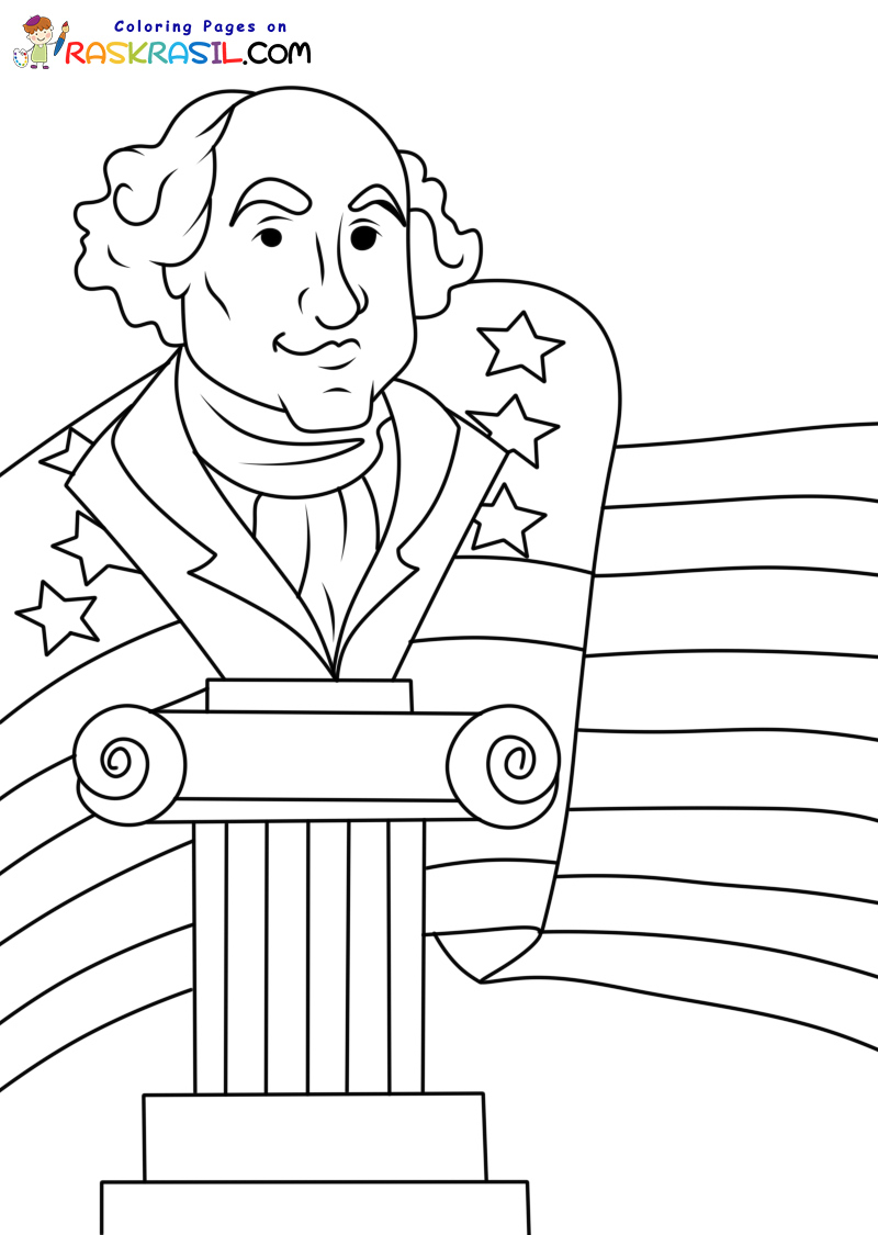 Presidents Day Coloring Pages