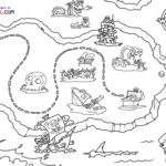 Raskrasil.com-New-Coloring-Pages-Treasure-Map-1