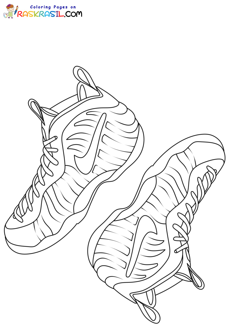Raskrasil.com-Nike-Air-Foamposite-Sneaker-Coloring-Pages