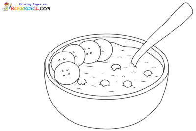 Oatmeal Coloring Pages