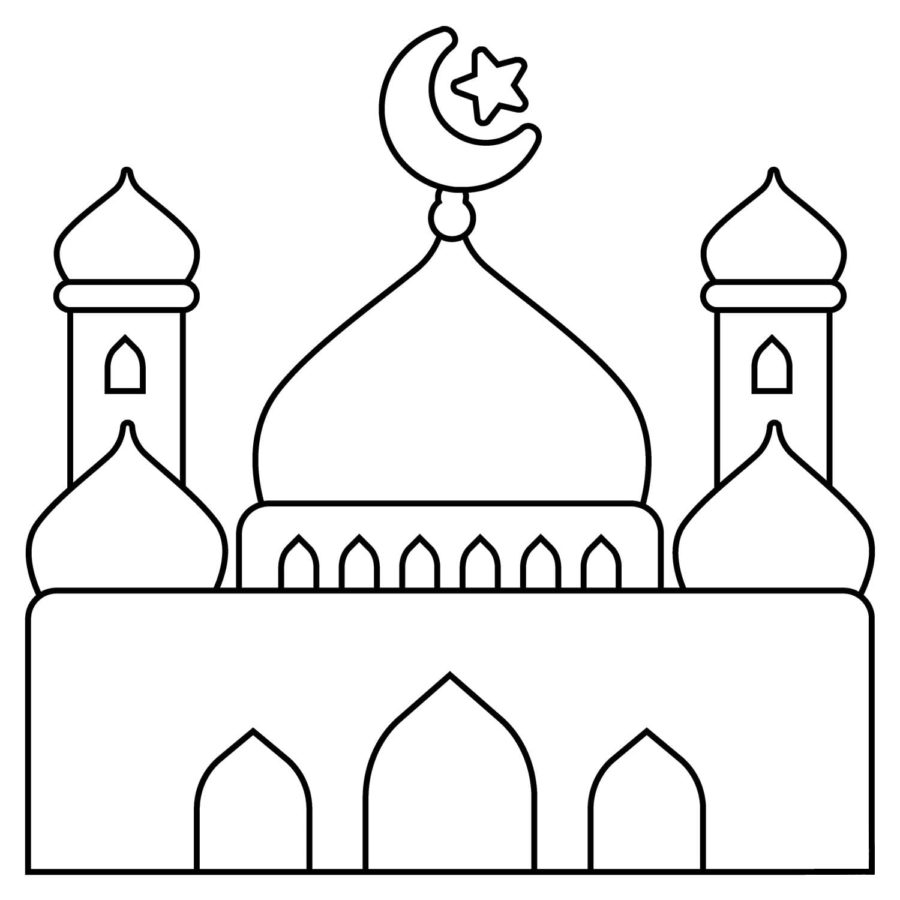 Desenhos do Ramadã para Colorir