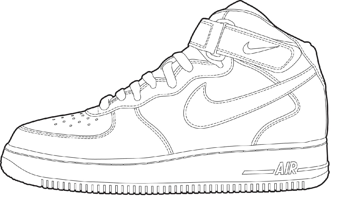 Raskrasil.com-Sneaker-Coloting-Pages-10
