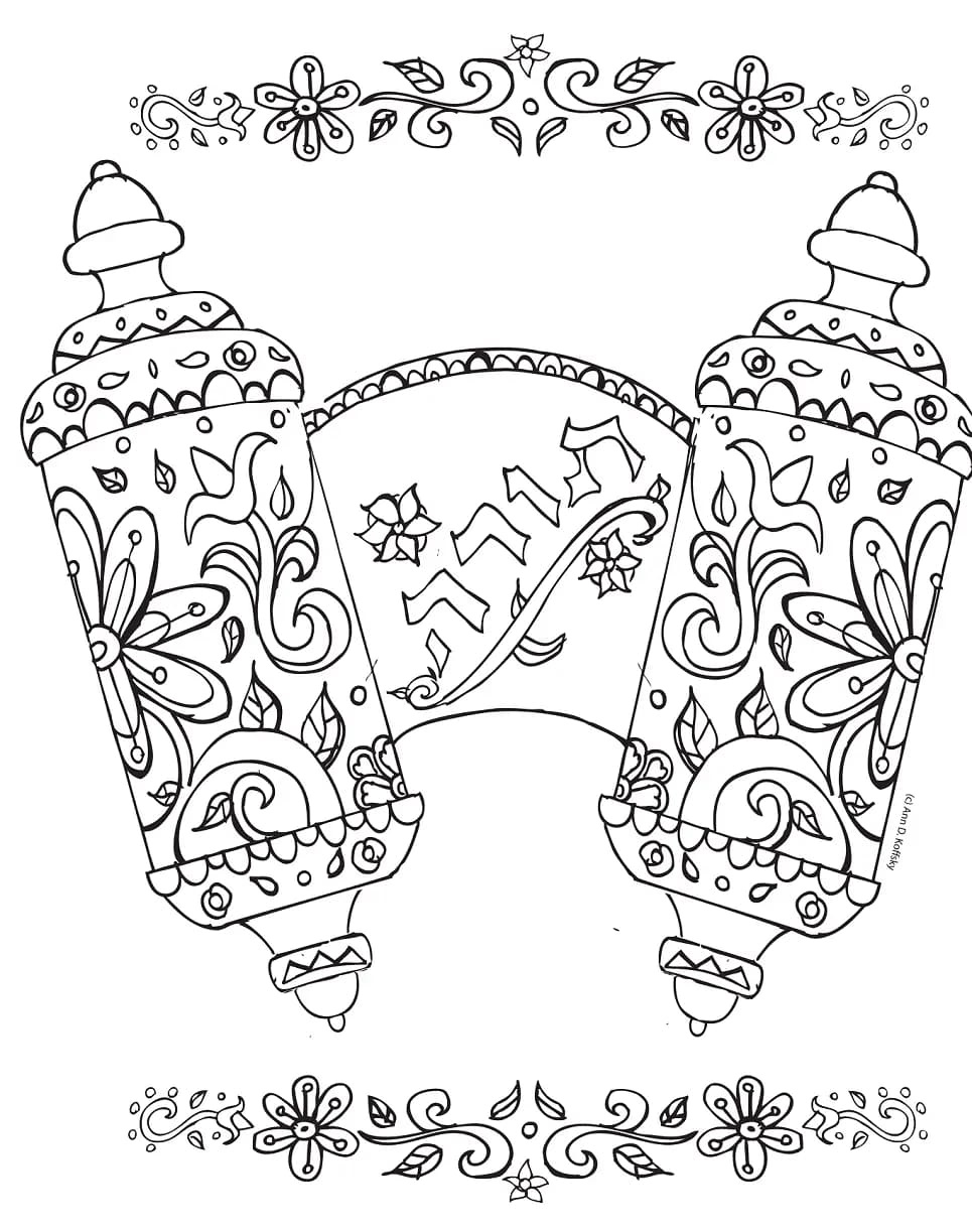 Raskrasil.com-Yom-Kippur-Coloring-Pages-9