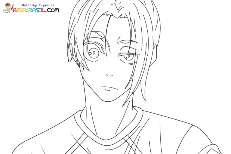 Blue Lock Coloring Pages - Raskrasil.com Blue Lock Coloring Pages 15 768x512 