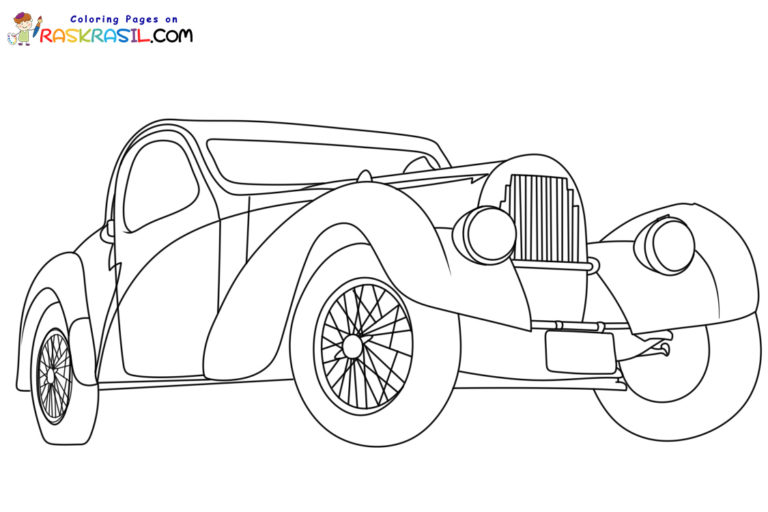 Bugatti Coloring Pages