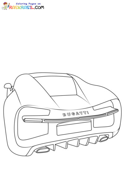 Bugatti Coloring Pages