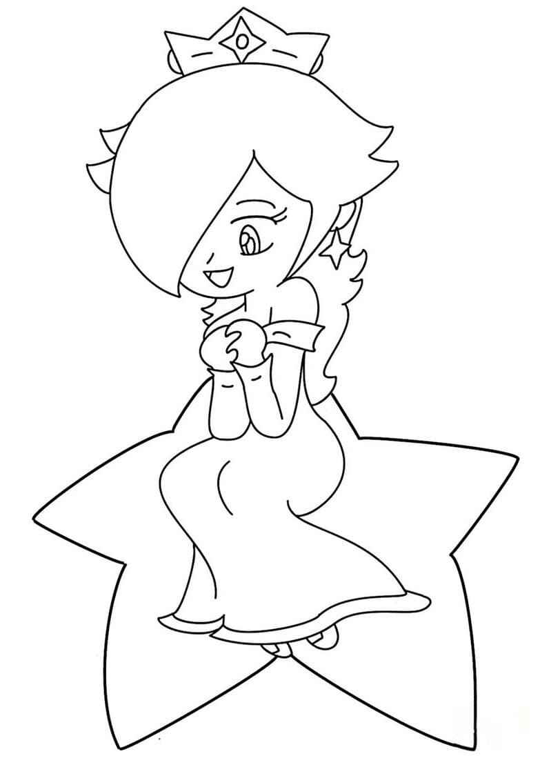 Dibujos de Rosalina para Colorear