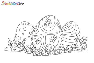 Easter Eggs Coloring Pages
