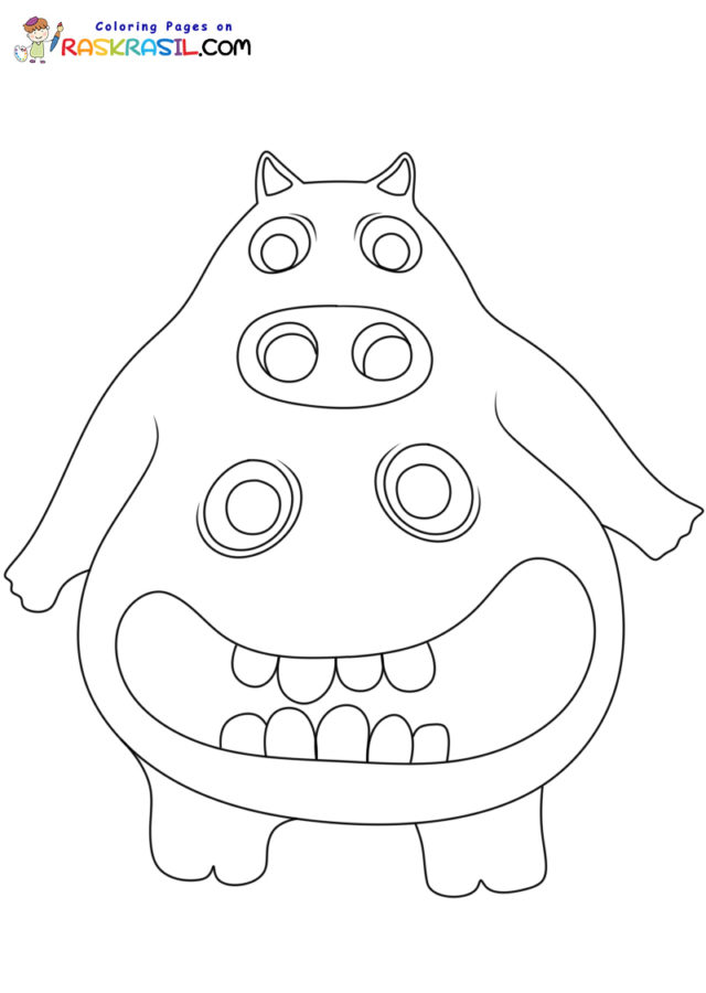 Garten of Banban 3 Coloring Pages