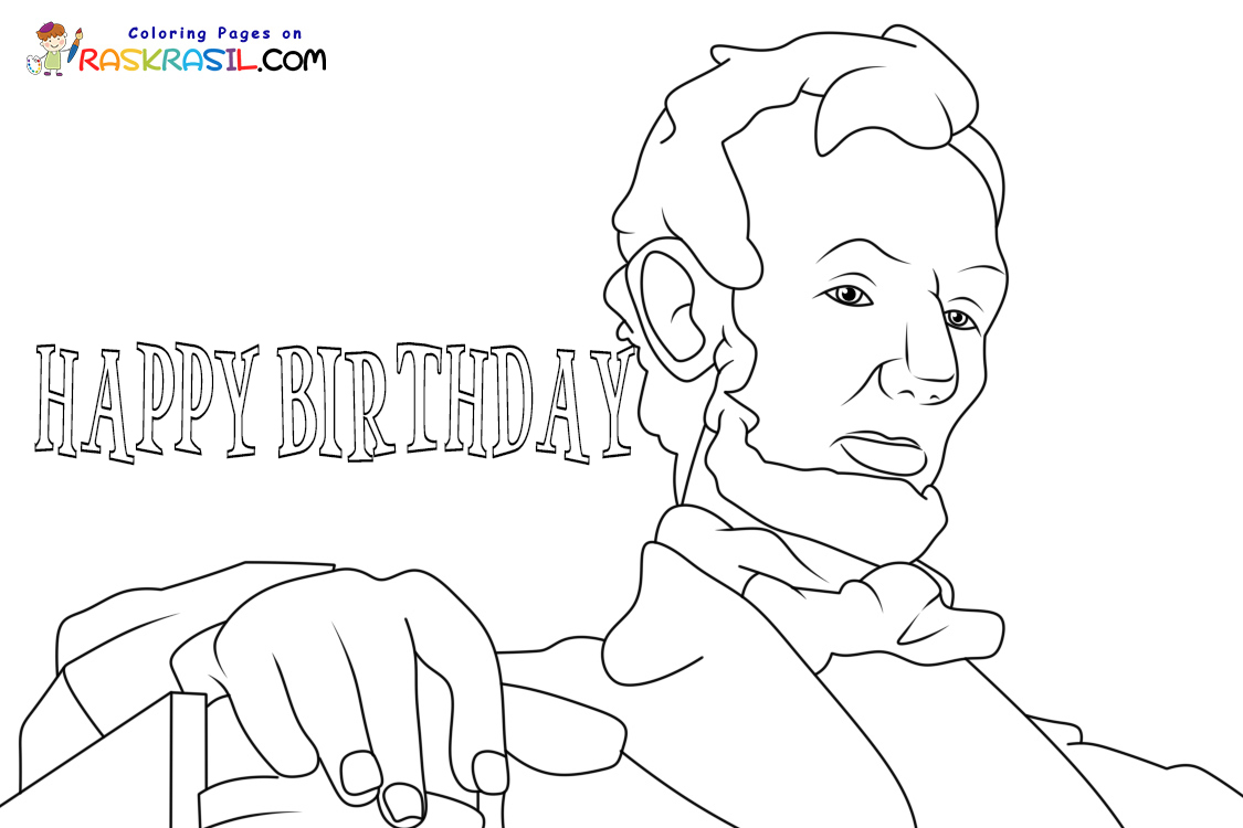 Raskrasil.com-Happy-Birthday- President-Lincoln-Coloring-Pages-2