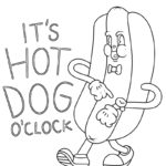 Raskrasil.com-Hot-Dog-New-Coloring-Pages-2