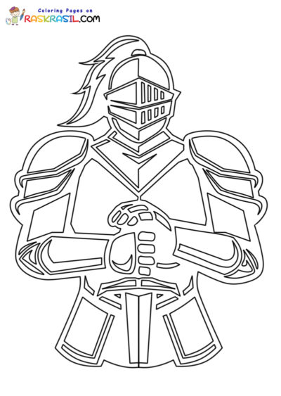 Ausmalbilder Ritter | Kostenlos Malvorlagen zum Ausdrucken