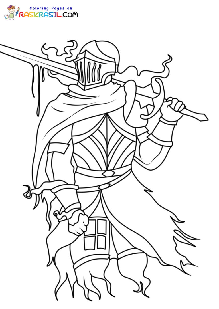 Coloriage Chevalier Imprimer