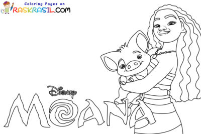 Moana Coloring Pages