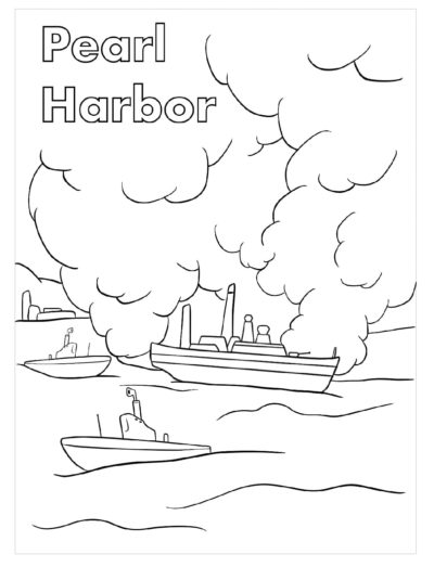 Pearl Harbor Coloring Pages