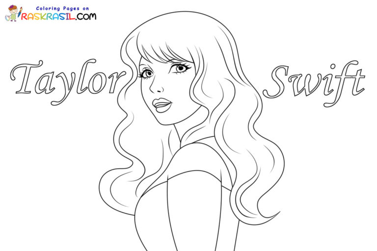 Dibujos De Taylor Swift Para Colorear