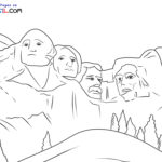 Raskrasil.com-USA-Coloring-Pages-Mount-Rushmore