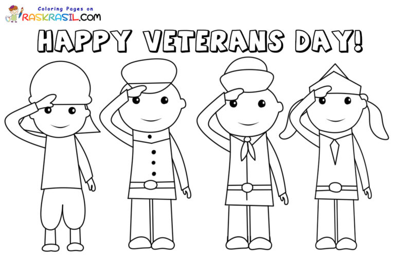 Veterans Day Coloring Pages
