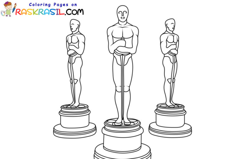 Academy Awards Oscars Coloring Pages