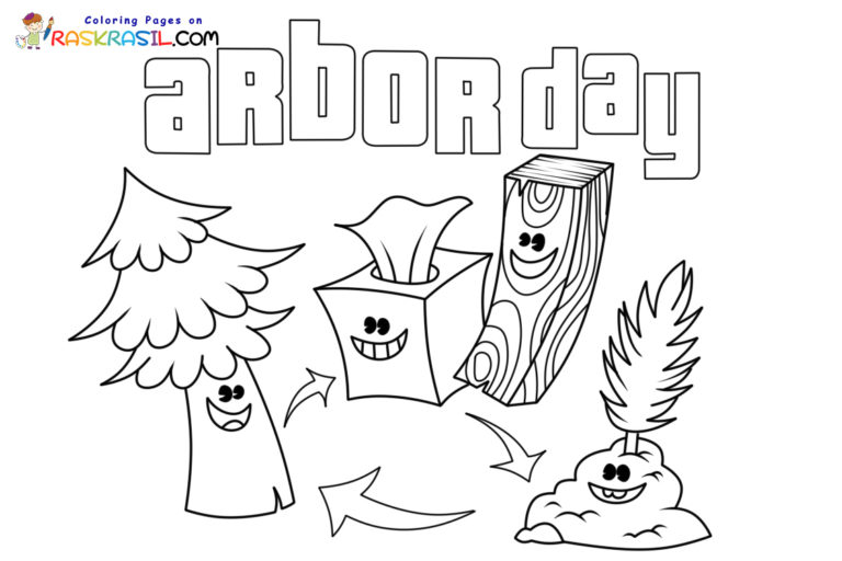 Arbor Day Coloring Pages