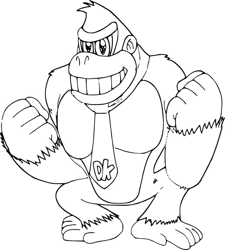 Raskrasil.com-Coloring-Pages-Donkey-Kong-8