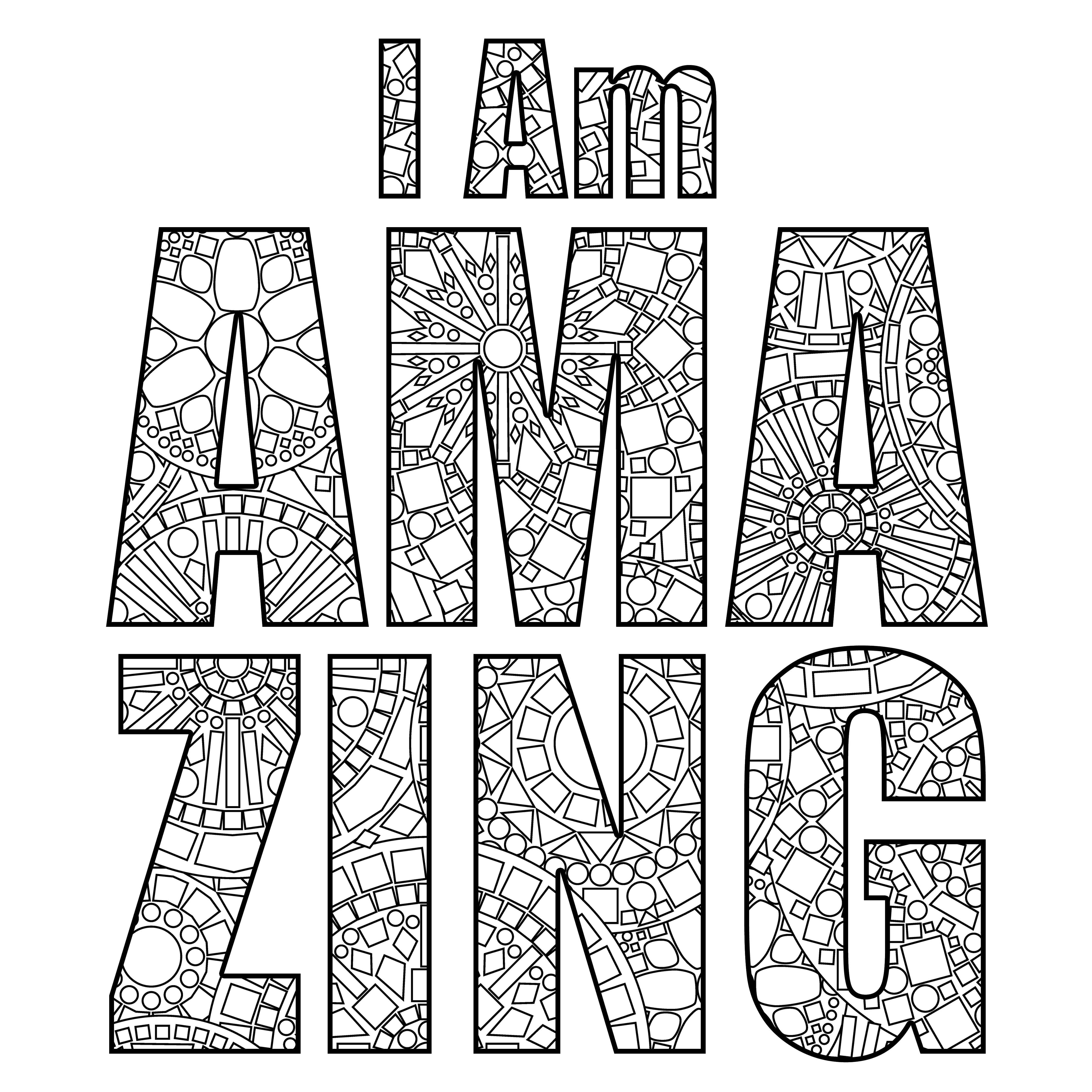Raskrasil.com-Coloring-Pages-Positive-Affirmation-2