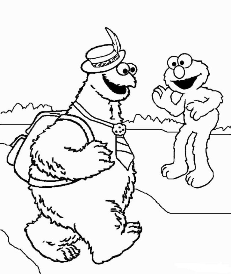 ausmalbilder krümelmonster