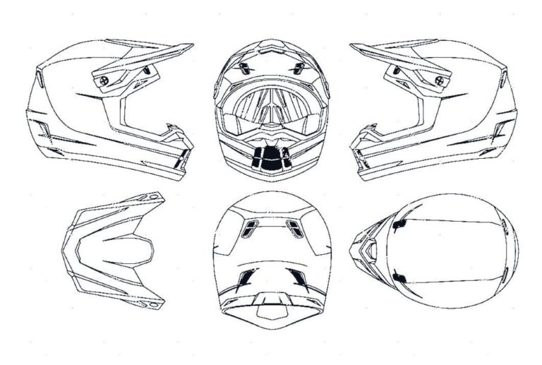 Motocross Helm Ausmalbilder Best Style News And Inspiration