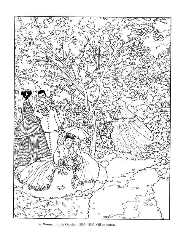 Beroemde Schilderijen Kleurplaten