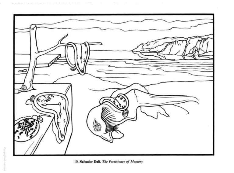 famous-paintings-coloring-pages