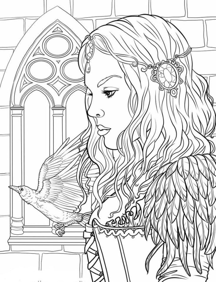 Famous Paintings Coloring Pages